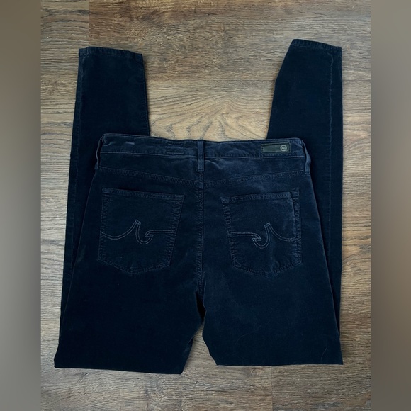 AG Farrah High Rise Skinny Velvet Pants - Picture 6 of 6